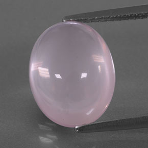 Quarzo rosa naturale rosa da 5,88 ct, trasparente, trasparente/traslucido