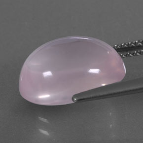 Quarzo rosa naturale rosa da 5,88 ct, trasparente, trasparente/traslucido