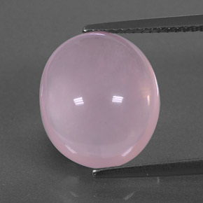 Quarzo rosa naturale rosa da 8,30 ct, trasparente, trasparente/traslucido