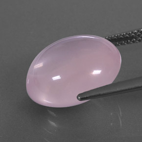 Quarzo rosa naturale rosa da 8,30 ct, trasparente, trasparente/traslucido