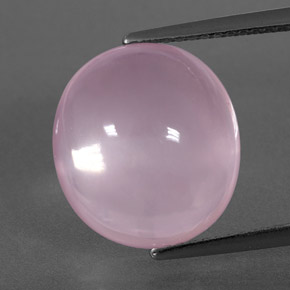 Quarzo rosa naturale rosa da 8,89 ct, trasparente, trasparente/traslucido