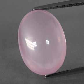 Quarzo rosa naturale rosa da 8,02 ct, trasparente, trasparente/traslucido