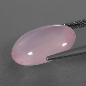 Quarzo rosa naturale rosa da 8,02 ct, trasparente, trasparente/traslucido