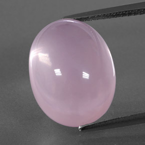 Quarzo rosa naturale rosa da 11,24 ct, trasparente, trasparente/traslucido