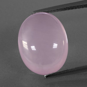 Quarzo rosa naturale rosa da 8,65 ct, trasparente, trasparente/traslucido