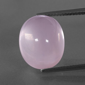 Quarzo rosa naturale rosa da 11,35 ct, trasparente, trasparente/traslucido
