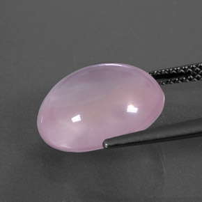 Quarzo rosa naturale rosa da 8,04 ct, trasparente, trasparente/traslucido