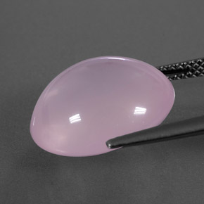 Quarzo rosa naturale rosa da 11,45 ct, trasparente, trasparente/traslucido