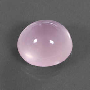 Quarzo rosa Rosa gomma da masticare naturale da 20.12 ct, Taglio ovale, Trasparente