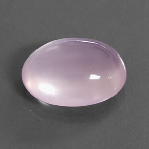 Quarzo rosa Rosa Ciliegia Chiaro naturale da 14.55 ct, Taglio ovale, Trasparente