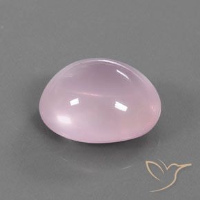 Quarzo rosa Rosa chiaro naturale da 18.82 ct, Ovale, Trasparente