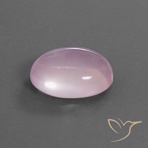 Quarzo rosa Rosa Ciliegia Chiaro naturale da 15.43 ct, Ovale, Trasparente