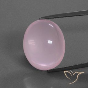 16.18ct Naturale Rosa rosa Quarzo rosa, Ovale, Trasparente