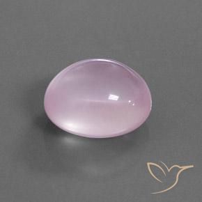 Quarzo rosa Rosa chiaro naturale da 26.24 ct, Ovale, Trasparente