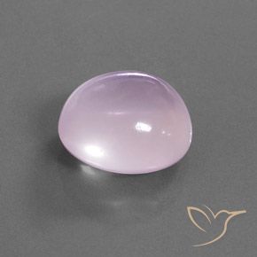 Quarzo rosa Rosa chiaro naturale da 20.73 ct, Ovale, Trasparente
