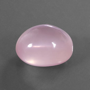 Quarzo rosa naturale rosa da 32,56 ct, taglio ovale, trasparente