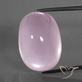 36.17ct Naturale Rosa chiaro Quarzo rosa, Ovale, Trasparente