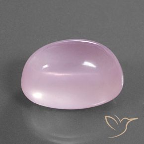Quarzo rosa Rosa chiaro naturale da 36.17 ct, Ovale, Trasparente