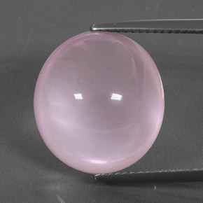 Quarzo rosa rosa chiaro naturale da 15,98 ct, taglio ovale, trasparente