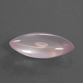 Quarzo rosa Rosa gomma da masticare naturale da 12.65 ct, Taglio marquise, Trasparente