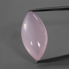 Quarzo rosa naturale rosa da 12,09 ct, marchesa, trasparente