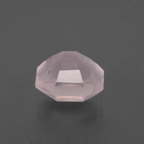 Quarzo rosa Rosa molto chiaro naturale da 2.71 ct, Taglio smeraldo, Trasparente