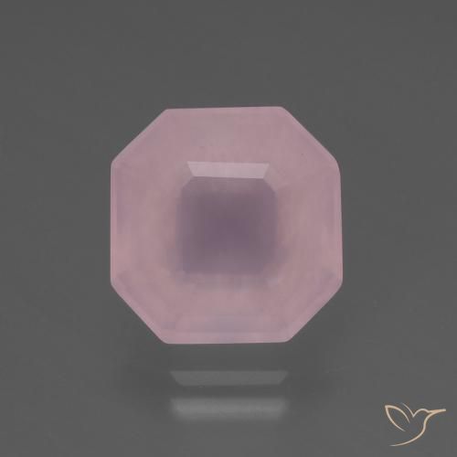 5.84ct Naturale Rosa rosa Quarzo rosa, Taglio smeraldo, Trasparente