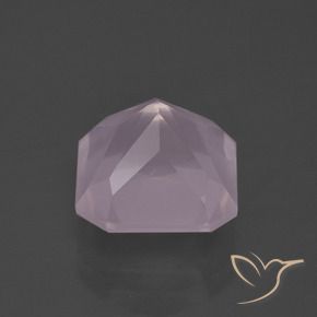 Quarzo rosa Rosa Ciliegia Chiaro naturale da 5.50 ct, Ottagonale / Taglio smeraldo, Trasparente