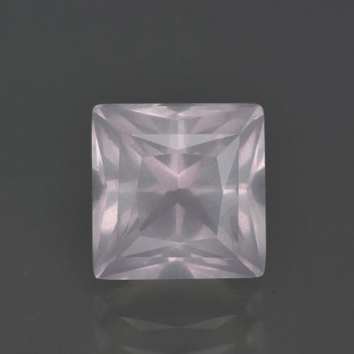 Quarzo rosa Rosa Molto Chiaro naturale da 3.40 ct, Quadrato, Trasparente