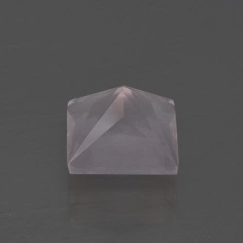 Quarzo rosa naturale rosa da 2,69 ct, quadrato, trasparente