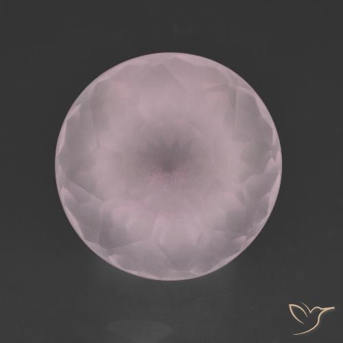 10.68ct Naturale Rosa chiaro Quarzo rosa, Rotondo, Trasparente