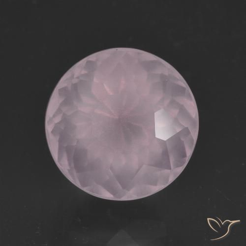 5.42ct Naturale Rosa chiaro Quarzo rosa, Rotondo, Trasparente