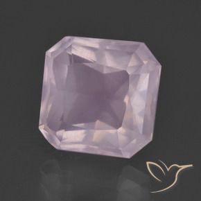 Quarzo rosa Rosa chiaro naturale da 6.62 ct, Ottagonale / Taglio smeraldo, Trasparente