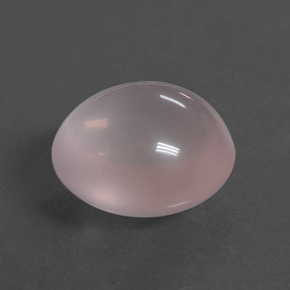 Quarzo rosa Rosa medio rosa naturale da 12.21 ct, Taglio ovale, Trasparente