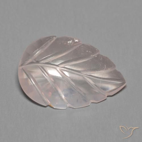 4.31ct Naturale Rosa Corallo Chiaro Quarzo rosa, Taglio a fantasia, Trasparente