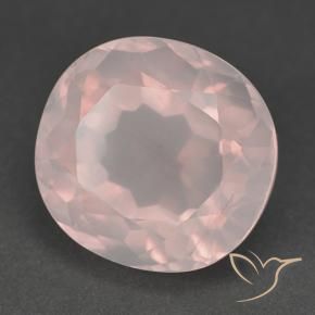 Quarzo rosa Rosa chiaro naturale da 14.80 ct, Ovale, Trasparente