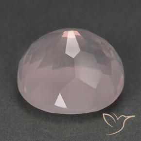 Quarzo rosa Rosa chiaro naturale da 14.80 ct, Ovale, Trasparente