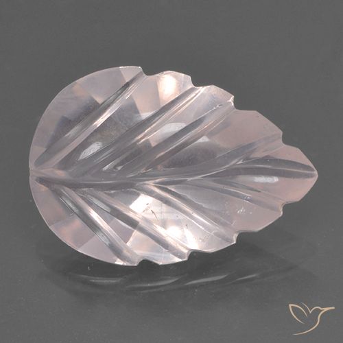 2.93ct Naturale Rosa rosa Quarzo rosa, Taglio a fiore, Trasparente
