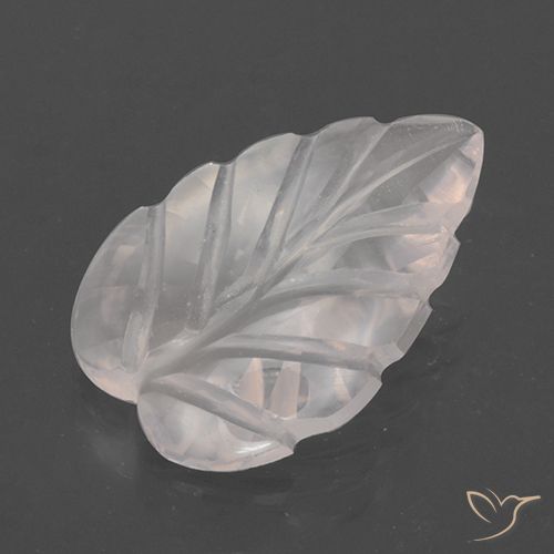 2.96ct Naturale Tono rosa rosa Quarzo rosa, Taglio a fiore, Trasparente
