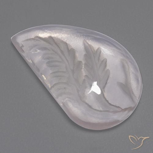 Quarzo rosa Bianco naturale da 7.84 ct, Taglio a fantasia, Trasparente