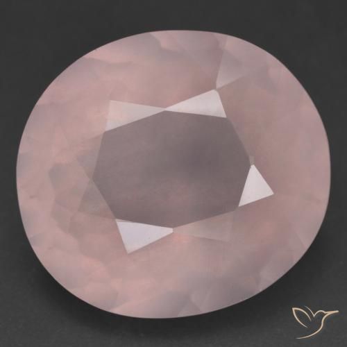 26.84ct Naturale Rosa rosa Quarzo rosa, Ovale, Trasparente