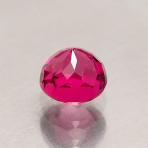 Tormalina rubellite naturale rosso da 0,71 ct, taglio rotondo, VS