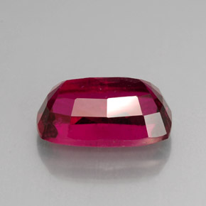 Tormalina rubellite Rosso rosato naturale da 4.40 ct, Taglio a cuscino, VS-SI