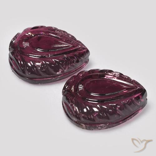 Gemme di Tormalina Rubellite Rosso lampone naturale da 17.16 ct, Taglio a fantasia, Traslucido