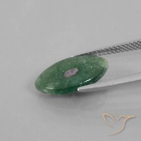 Rubino in Fuchsite Multicolore naturale da 2.99 ct, Taglio marquise, Traslucido