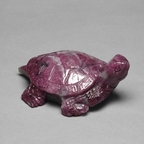 Rubino-Zoisite Multicolore naturale da 102.50 ct, Forma fantasia, Opaco