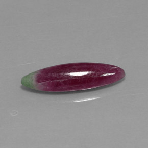 Rubino-zoisite naturale multicolore da 3,94 ct, marchesa, opaco