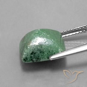 Rubino-Zoisite Multicolore naturale da 5.96 ct, Taglio a baguette, Opaco