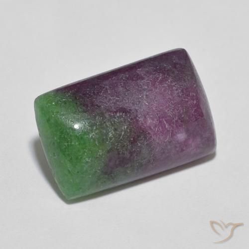 Rubino-Zoisite Multicolore naturale da 9.04 ct, Cuscino, Opaco