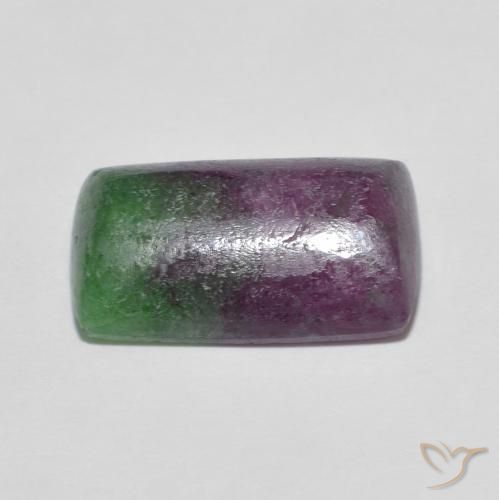 Rubino-Zoisite Multicolore naturale da 9.04 ct, Cuscino, Opaco